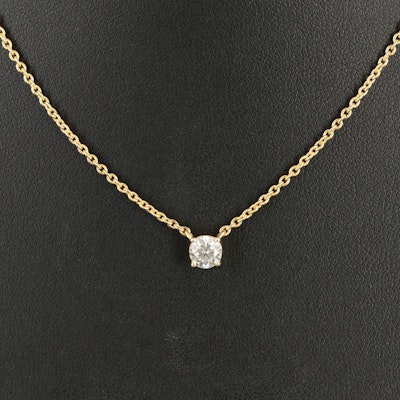 Sterling Moissanite Necklace