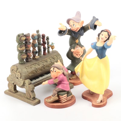 Walt Disney Classics Snow White "Humph!", and Other Ceramic Figurines