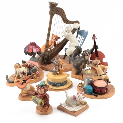 Disney Classics Collection "The Aristocats" Ceramic Figurines