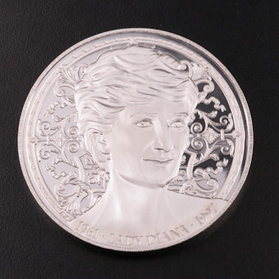 Princess Diana .999 Silver Medal