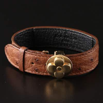 Louis Vuitton Good Luck Leather Bracelet