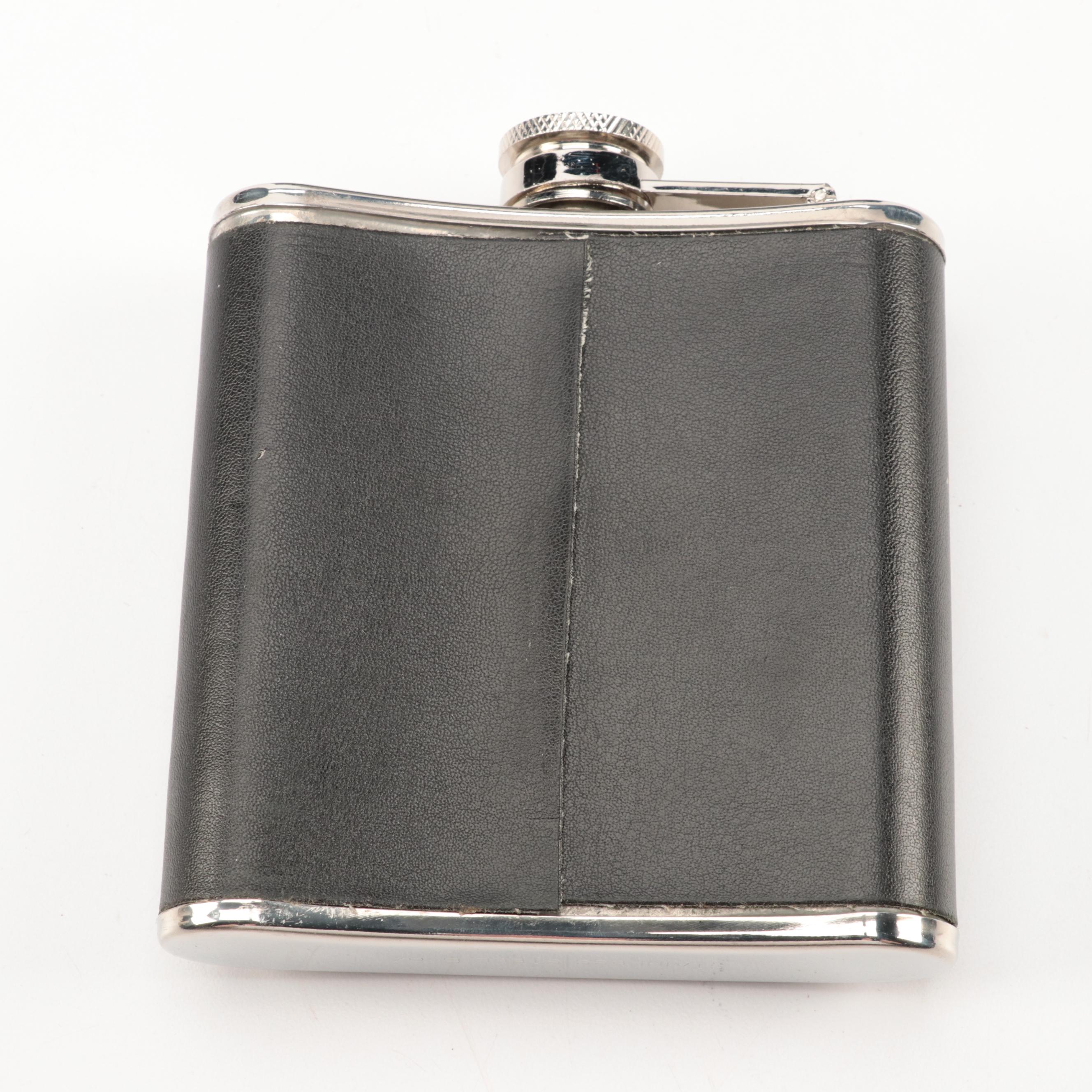 Rebel Steel Hip Flasks, Double Flask Set, Binocular Flask and More EBTH