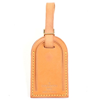 Louis Vuitton Luggage Tag in Vachetta Leather