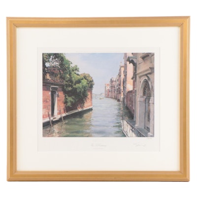 John Stobart Offset Lithograph "Venice," 2000