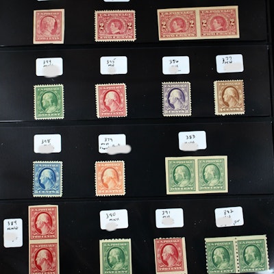 Twenty-Four Mint and MNH U.S. Postage Stamps