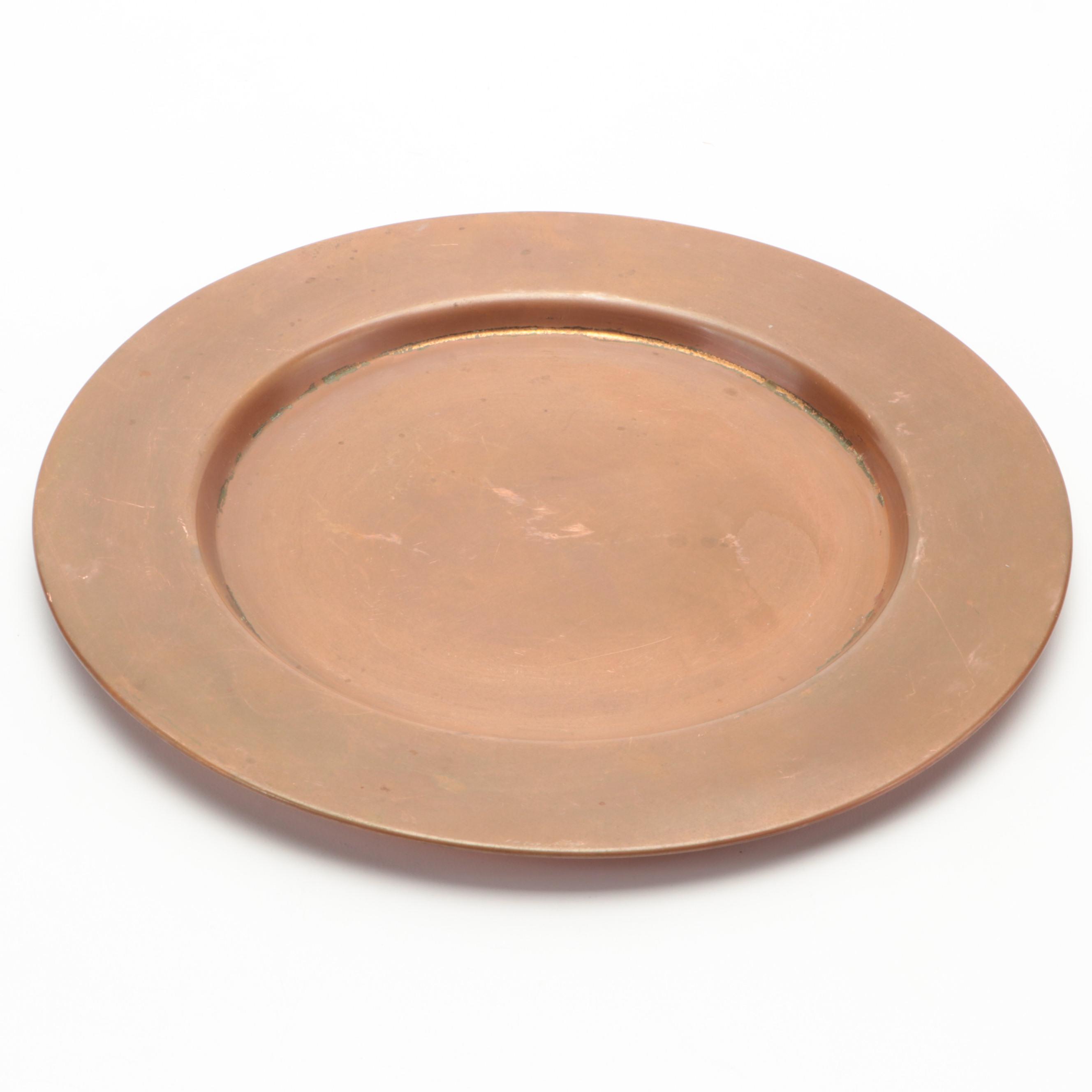 Copperware Covered Serving Dish EBTH