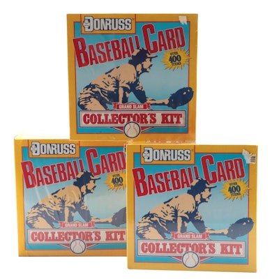 Sealed Donruss Baseball Card Grand Slam Collector's Kits