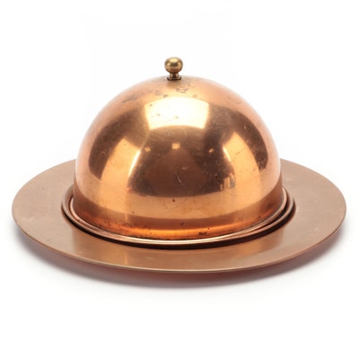 Copperware Covered Serving Dish