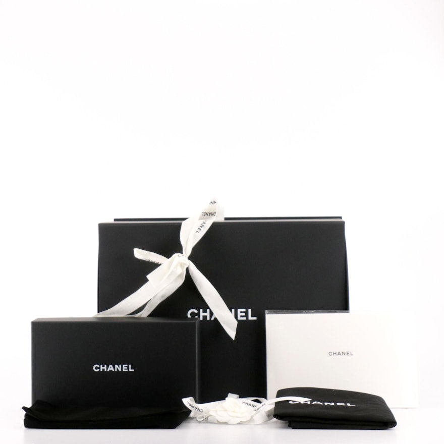 Chanel Boxes, Dust Bag, and Packaging