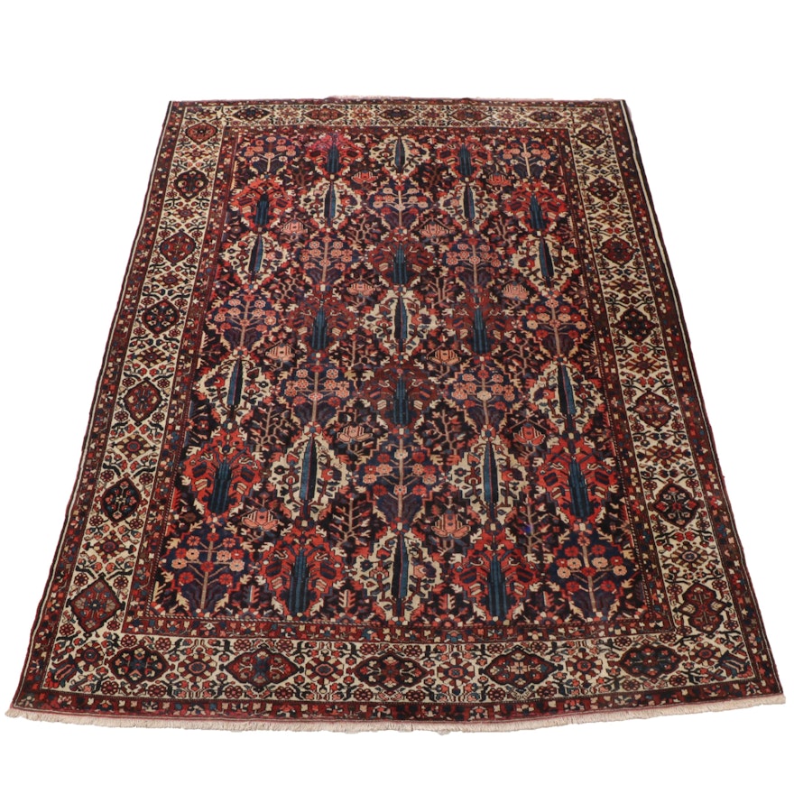 10'6 x 13'6 Hand-Knotted Persian Bakhtiari Room Sized Rug