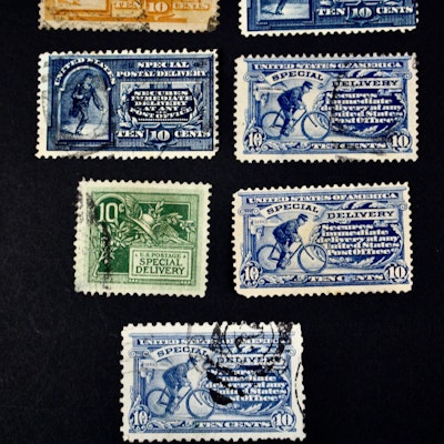 Special Delivery Postage Stamp Collection