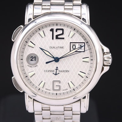 Ulysse Nardin Dual Time GMT Wristwatch