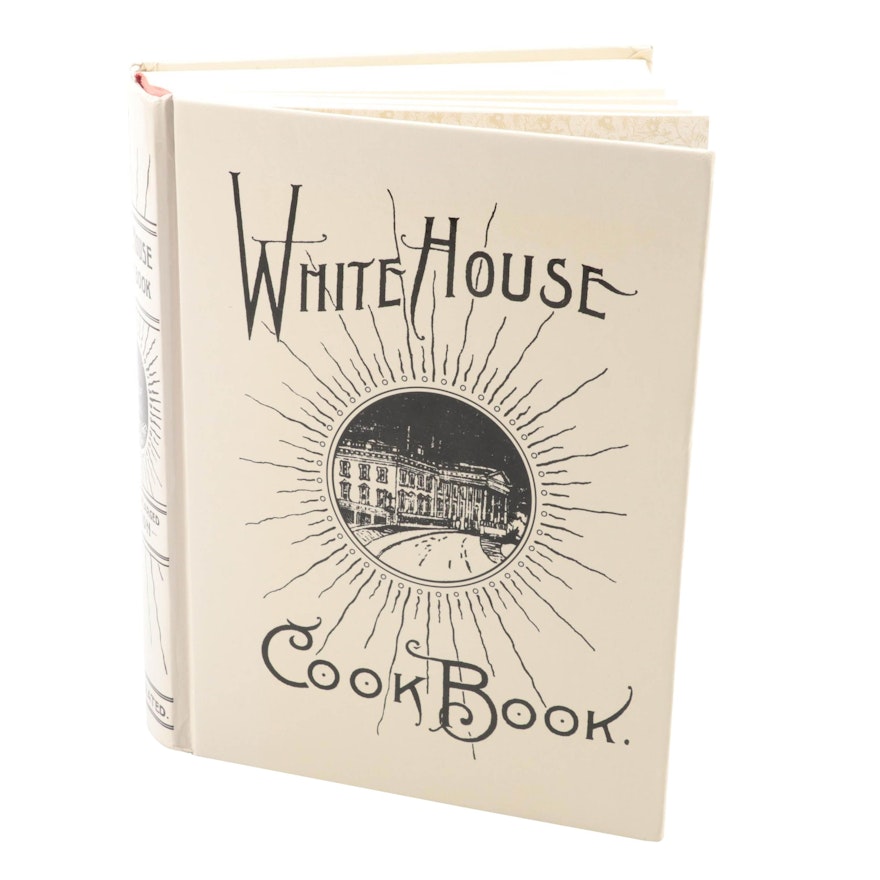 Illustrated "The White House Cook Book" by Hugo Ziemann and F. L. Gillette