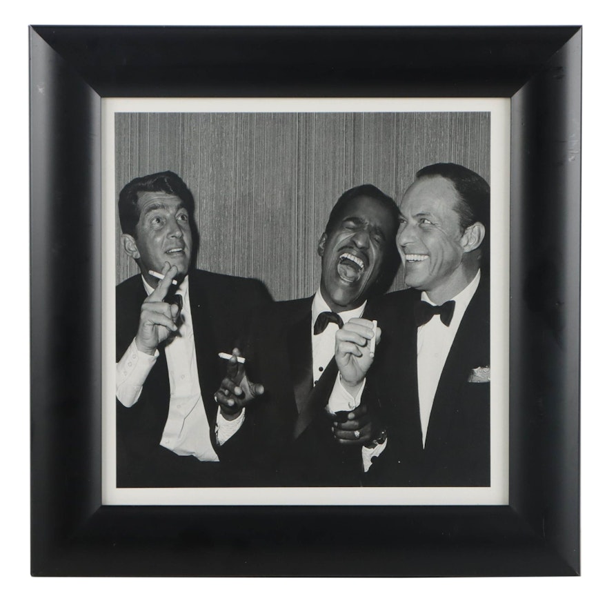 Offset Lithograph After Otto Brettmann "The Rat Pack at Carnegie Hall"