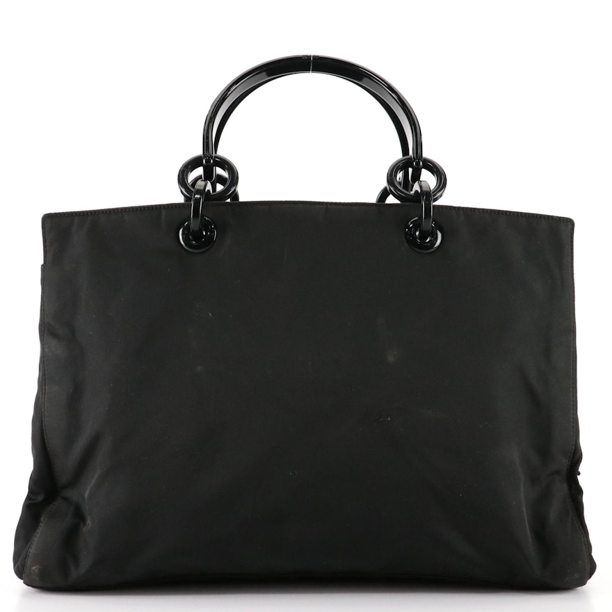 Prada Tessuto Top Handle Handbag in Nylon