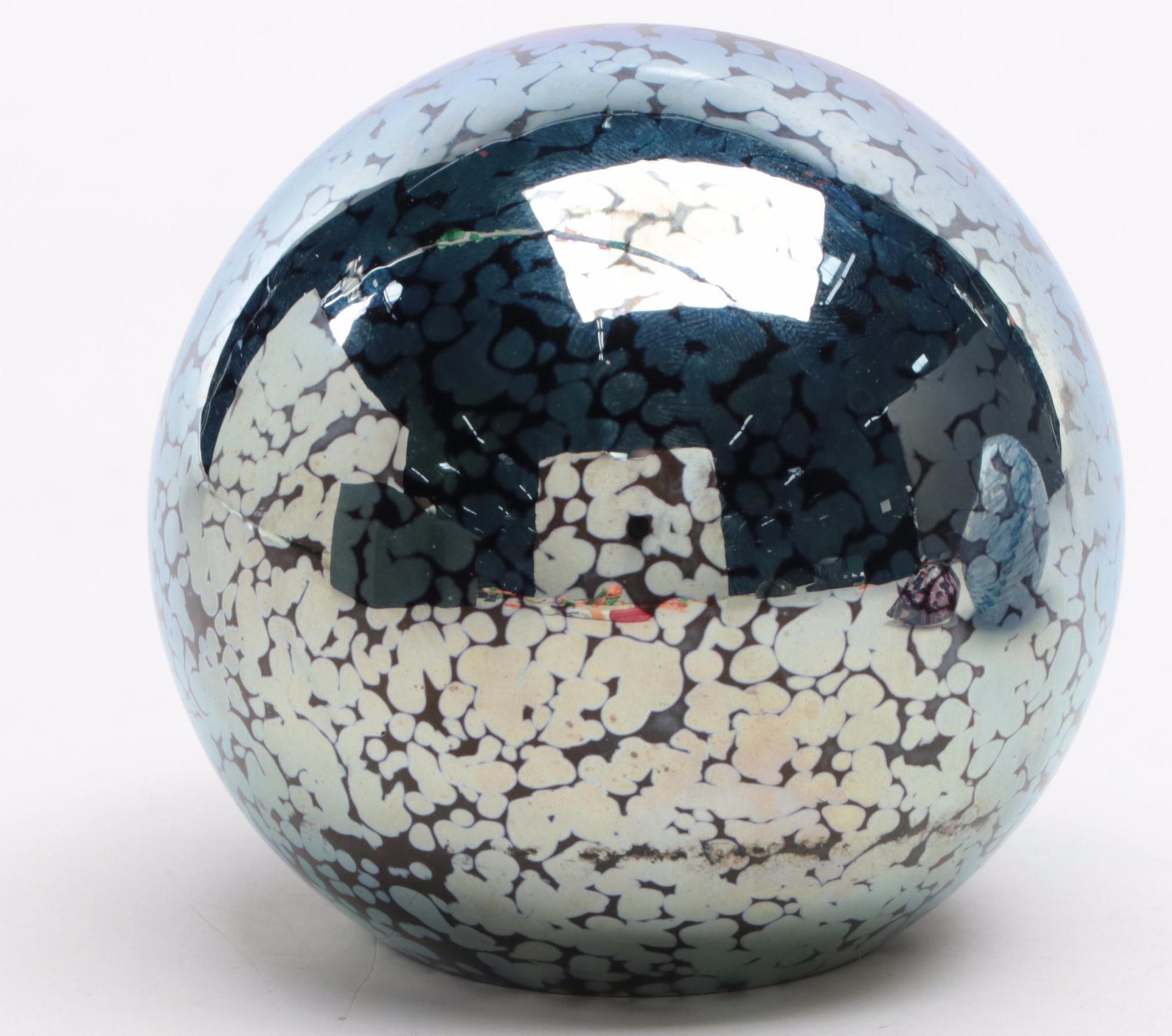Glass Eye Studio "Full Moon" and Other Paperweights EBTH