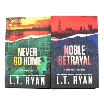 Jack Noble Thrillers "Never Go Home" and "Noble Betrayal" by L.T Ryan