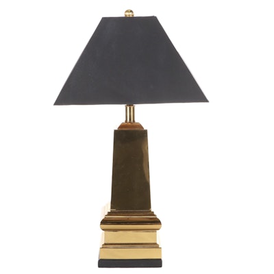Frederick Cooper Hollywood Regency Style Brass Table Lamp