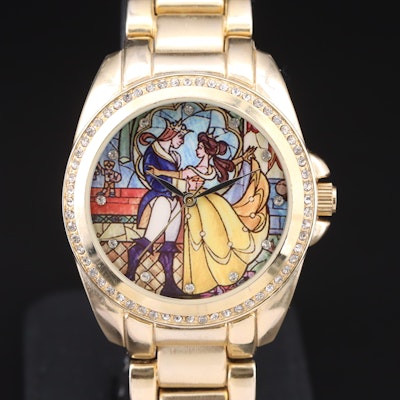 Disney's Beauty and the Beast Quartz Wristwatch by Accutime