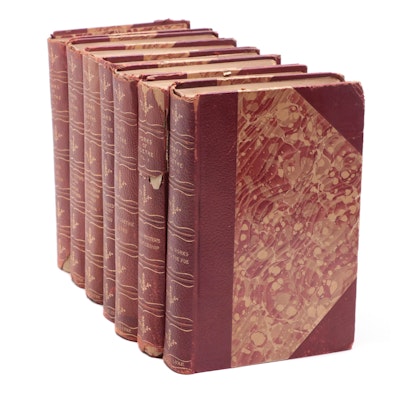 Limited Edition De Luxe "Works of Goethe" Complete Seven-Volume Set, 1902