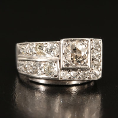 Sterling 1.72 CTW Diamond Ring