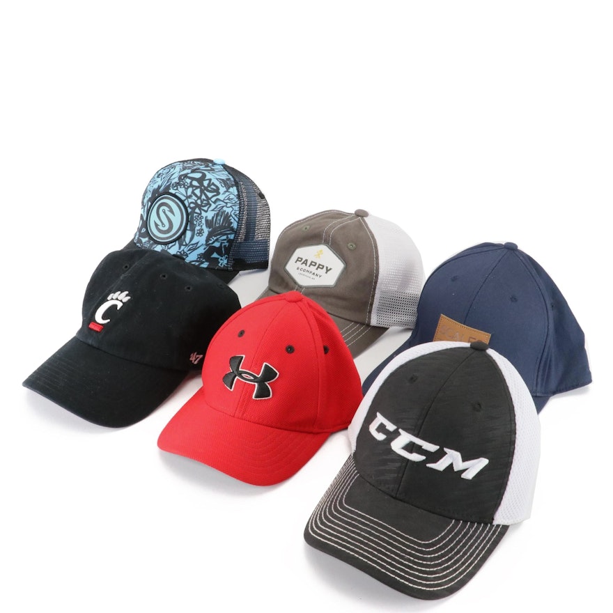 Cincinnati Bearcats Logo, Underarmour, and More Embroidered Baseball Caps