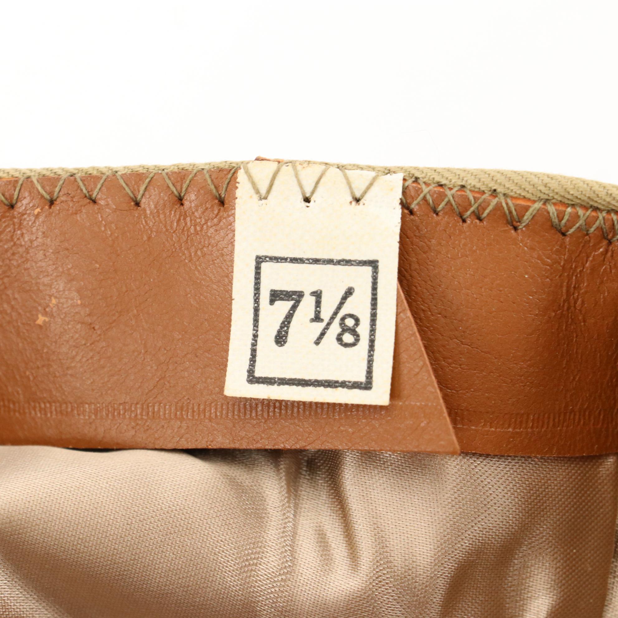 Andy Frain Usher Service Uniform Cap with WWII era U.S. Army Uniform