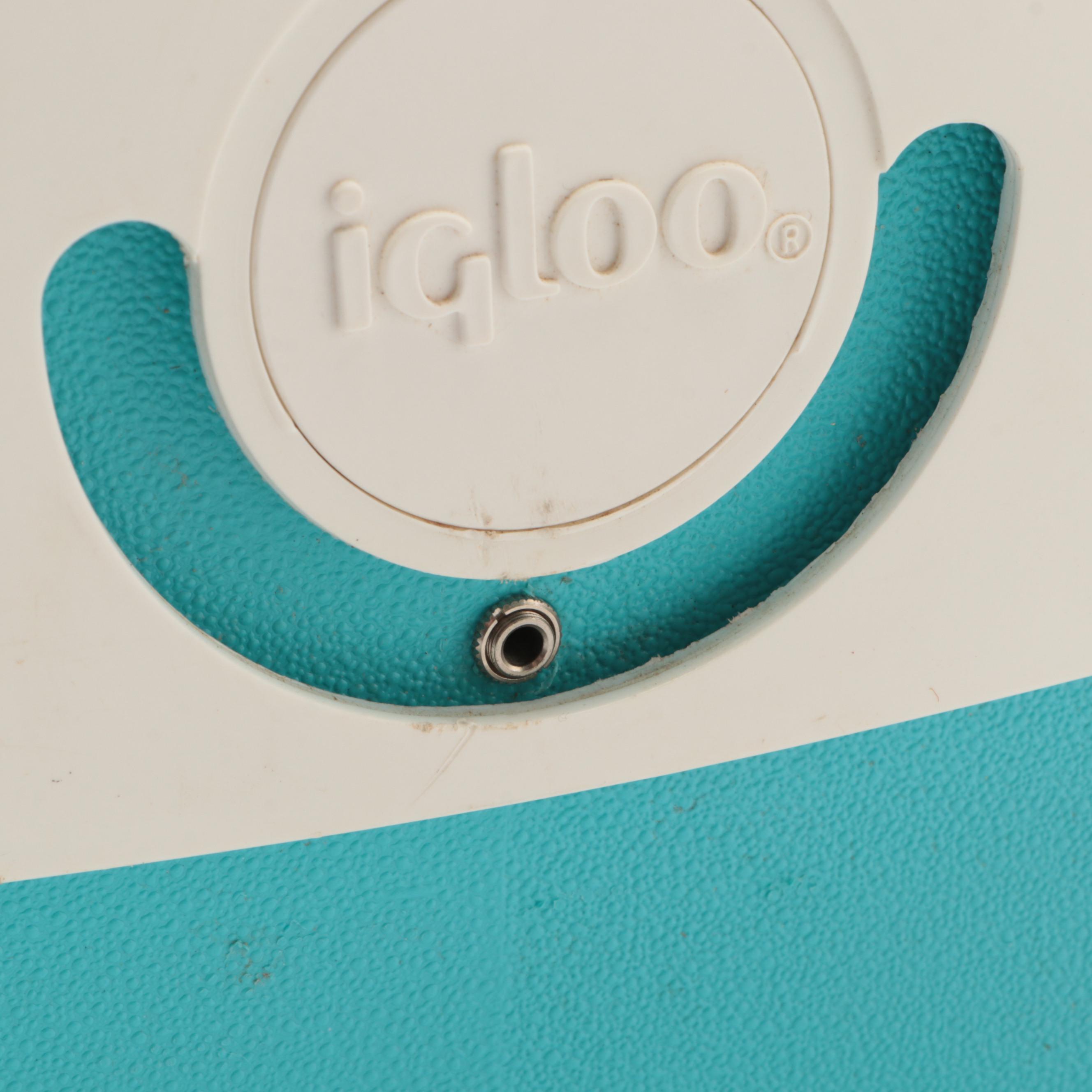 Winston "The Wrap" Igloo "KoolTunes" Bluetooth Speaker Cooler EBTH