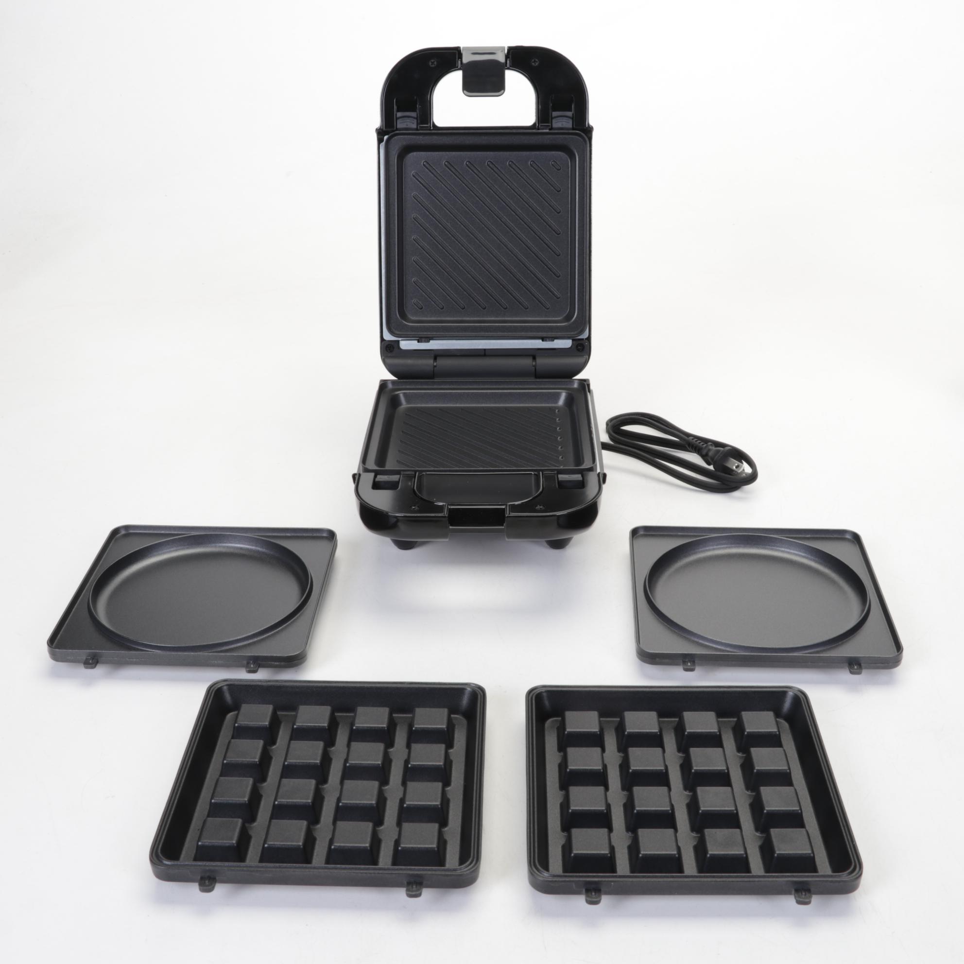 KitchenAid Mixer with Other Waffle Iron and Pyrex Mixing Bowls and