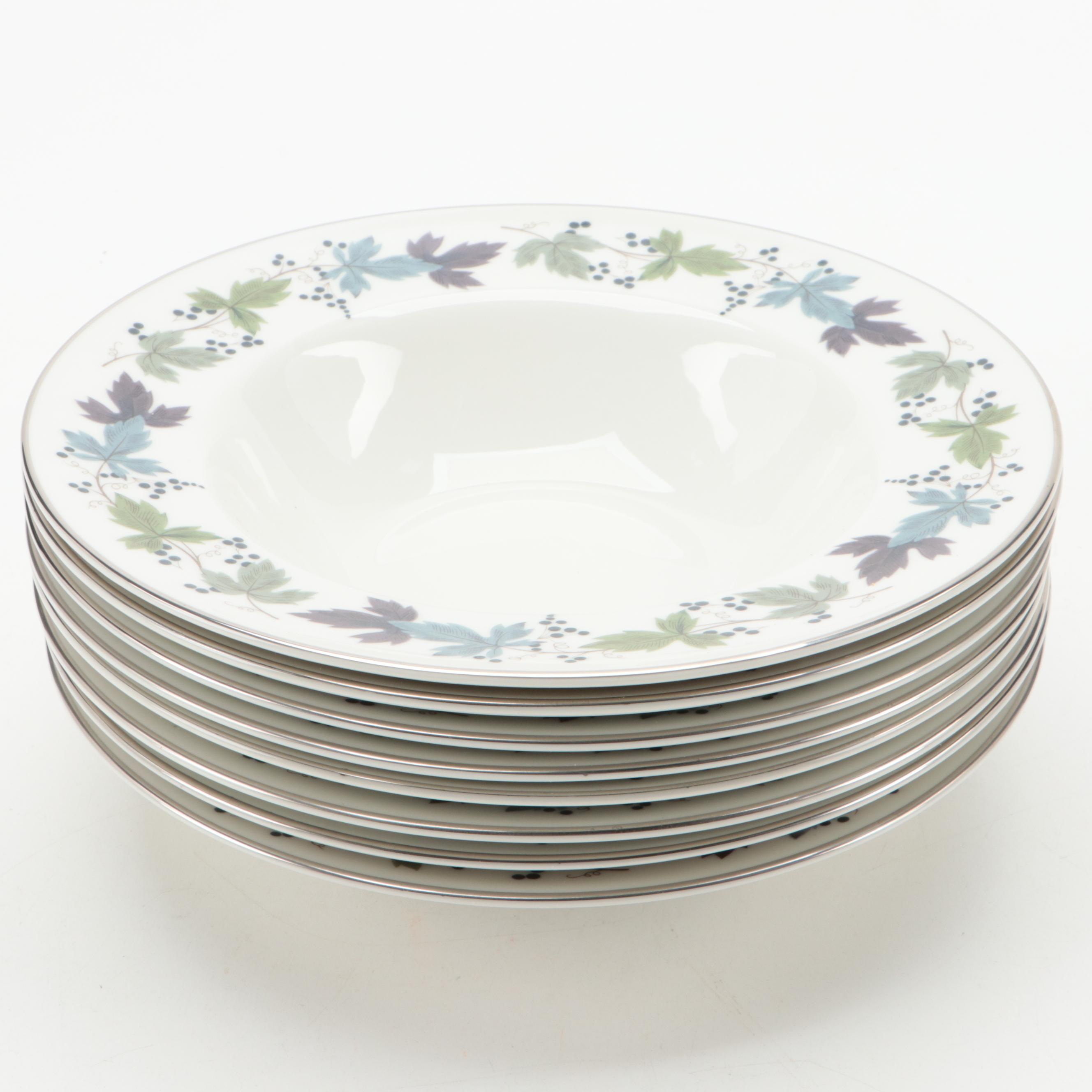 Royal Doulton "Burgundy" Porcelain Dinnerware EBTH