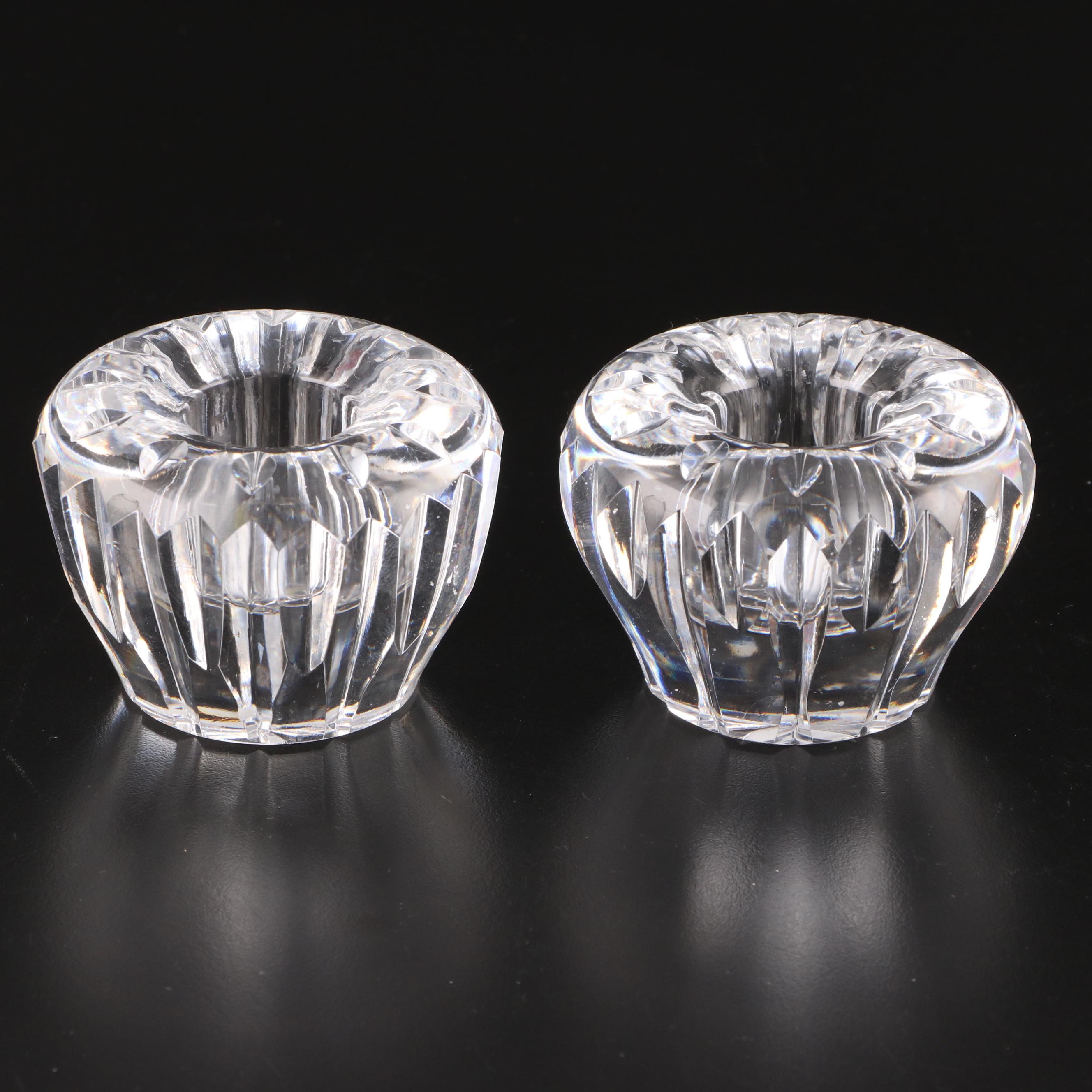 Tiffany & Co. Crystal Vase with Other Crystal Table Accessories EBTH