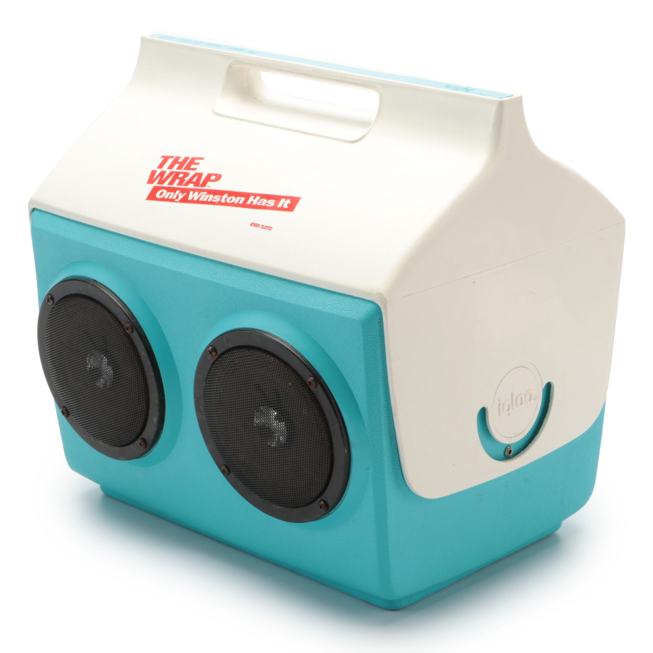 Winston "The Wrap" Igloo "KoolTunes" Bluetooth Speaker Cooler EBTH