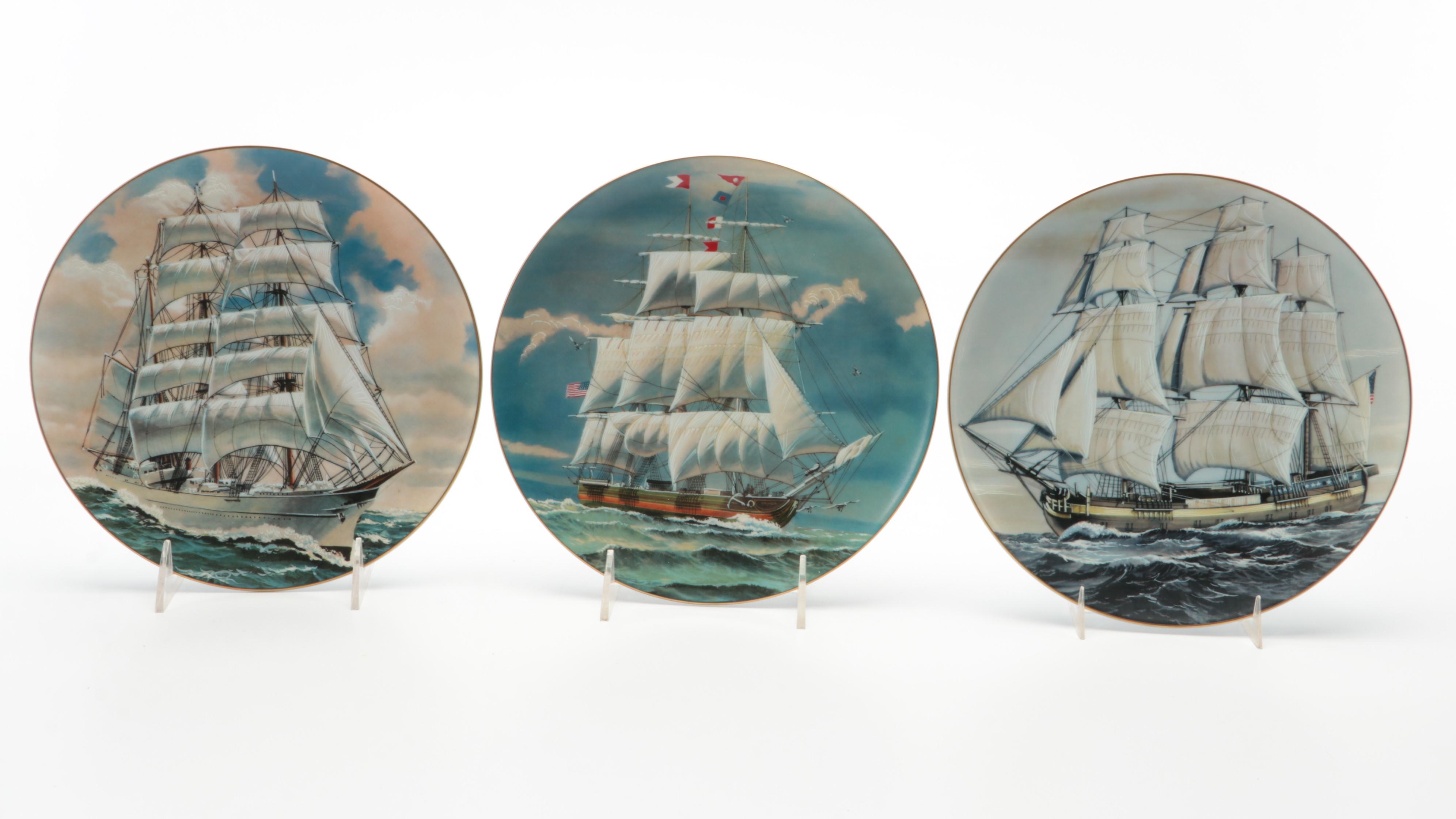 Rosenthal for The Danbury Mint "The Flying Cloud" and Other Sailing