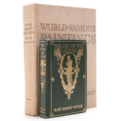 "World-Famous Paintings" Edited by Rockwell Kent with Other Art Book