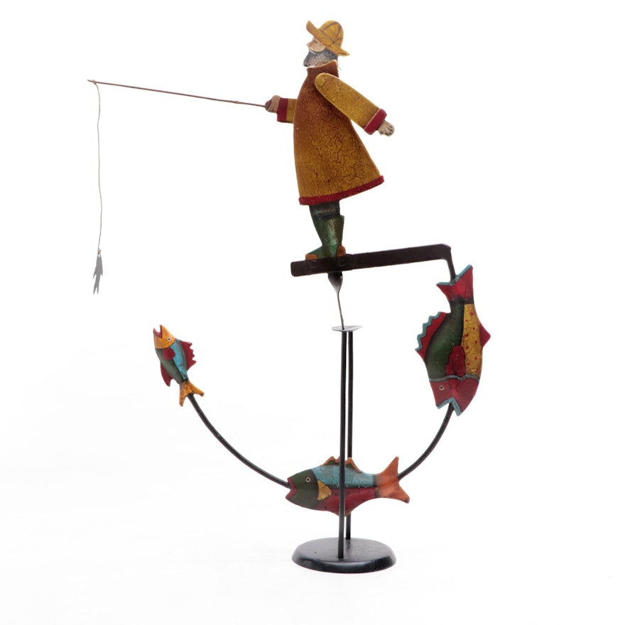 Fisherman Kinetic Sculpture
