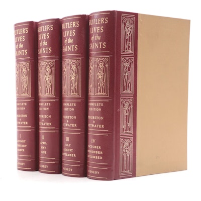 "Butler's Lives of Saints" Complete Set Edited by H Thurston and D. Attwater