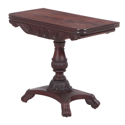 Victorian Mahogany Games Table, Late 19th Century