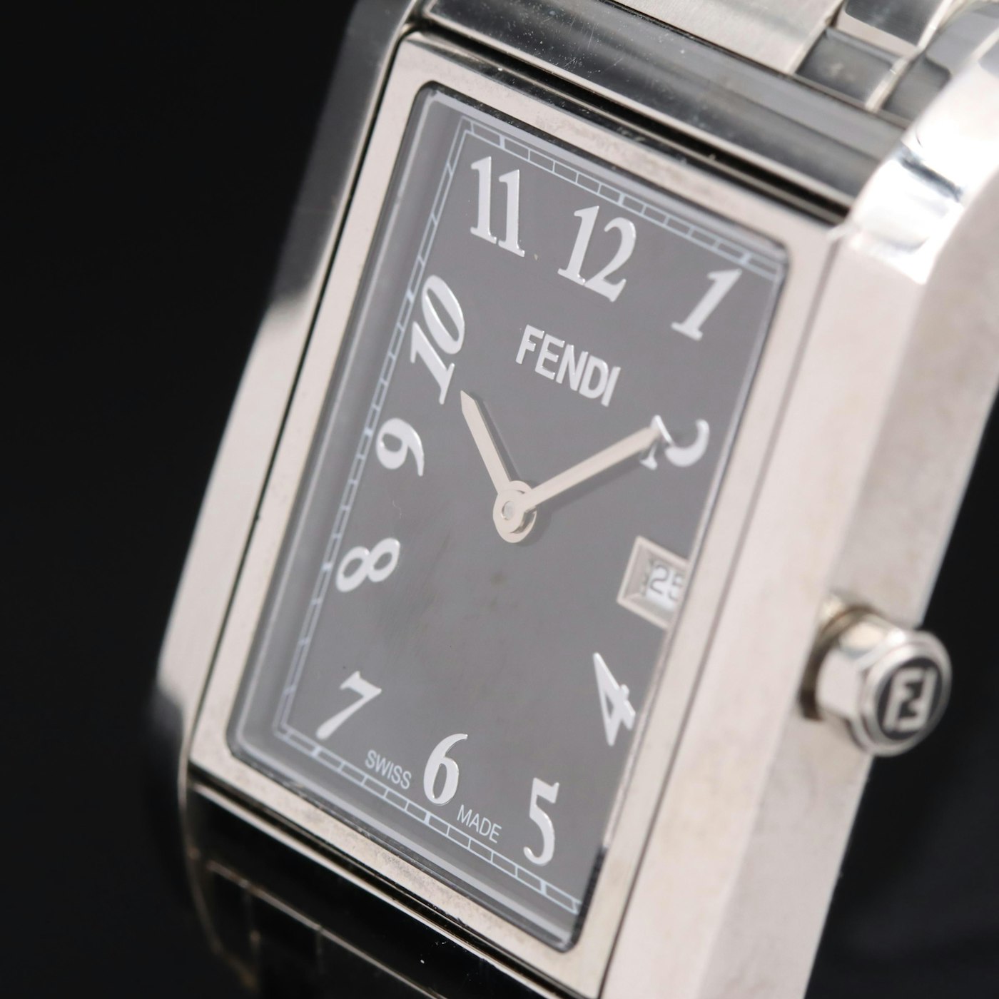 Fendi Orologi Flip Face Stainless Steel Wristwatch | EBTH
