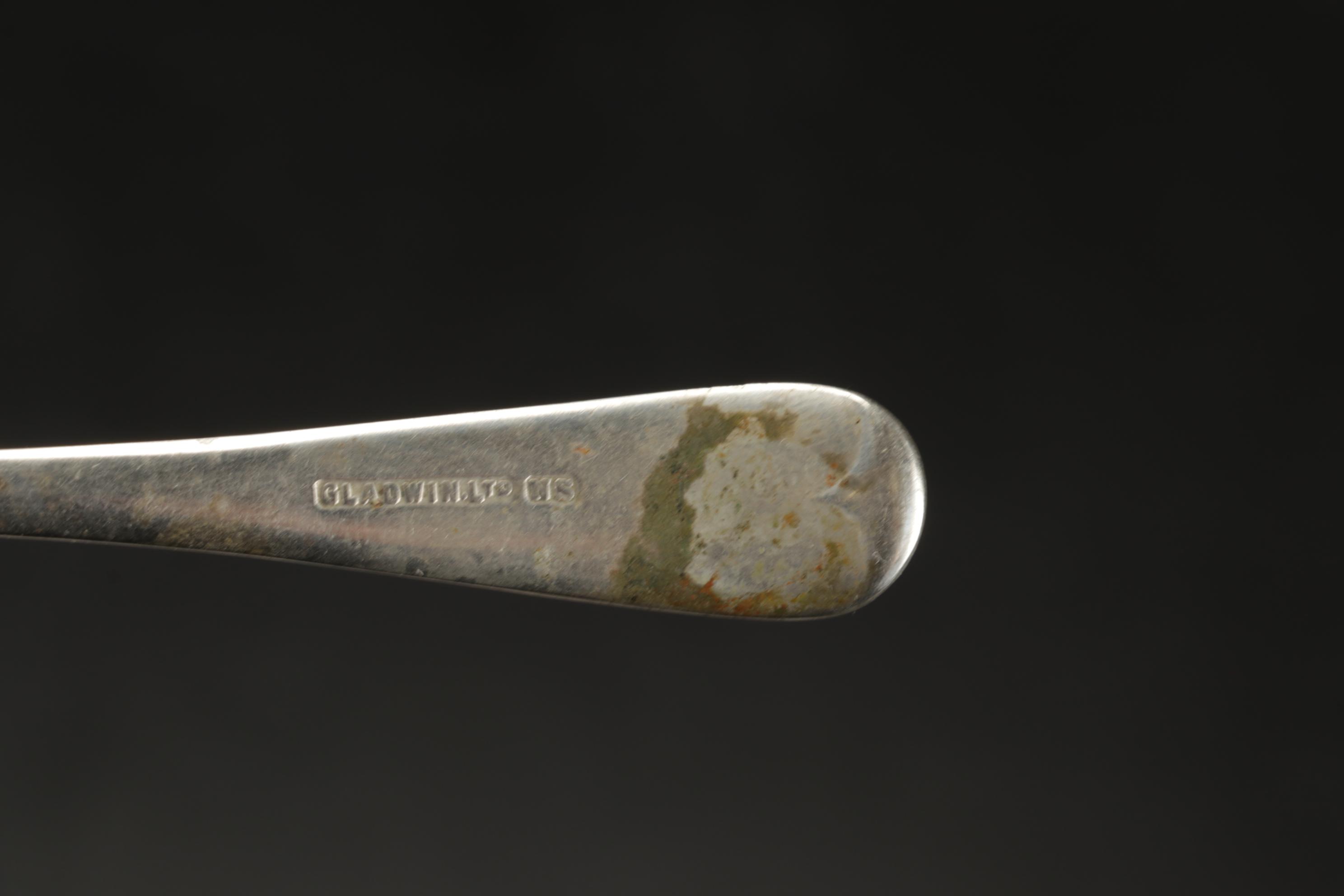 Tiffany & Co. Victorian Sterling Silver Food Pusher with Spoons and