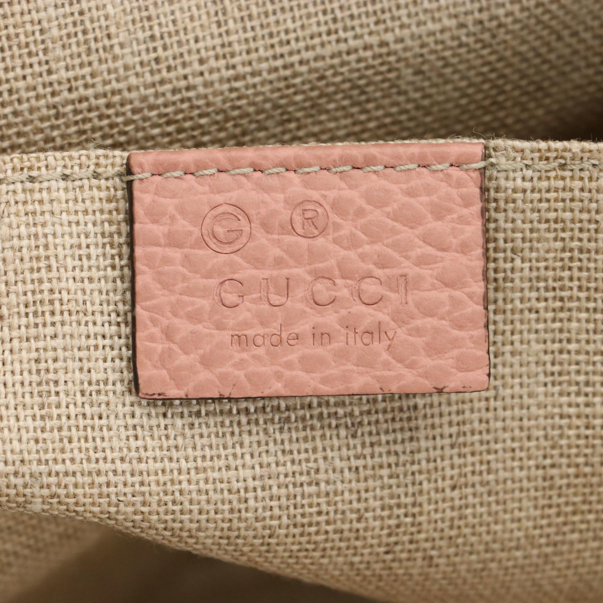 Gucci Large Bamboo Tassel Zip Clutch in FullGrained Leather EBTH