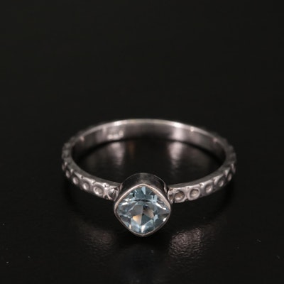 Sterling Blue Topaz Ring