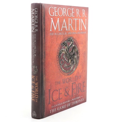 First Edition "The World of Ice and Fire" by George R. R. Martin et al., 2014