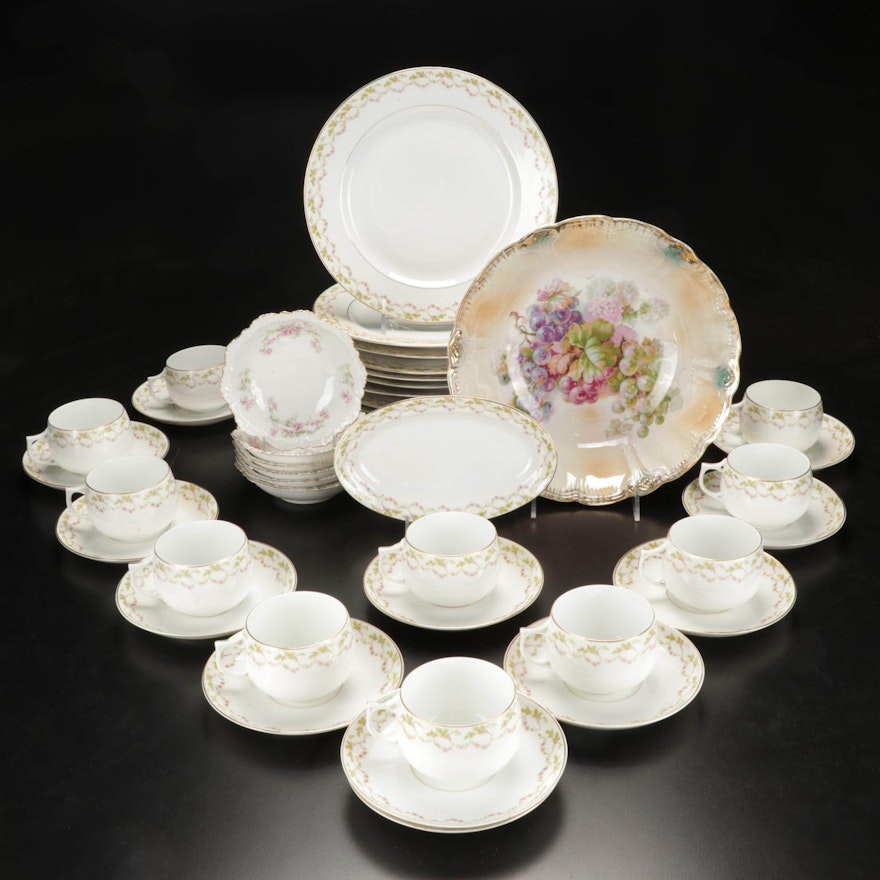 Jaeger & Co. Porcelain Dinnerware and More, Early to Mid 20th Century