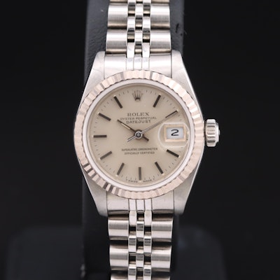 1991 Rolex Oyster Perpetual Datejust Wristwatch
