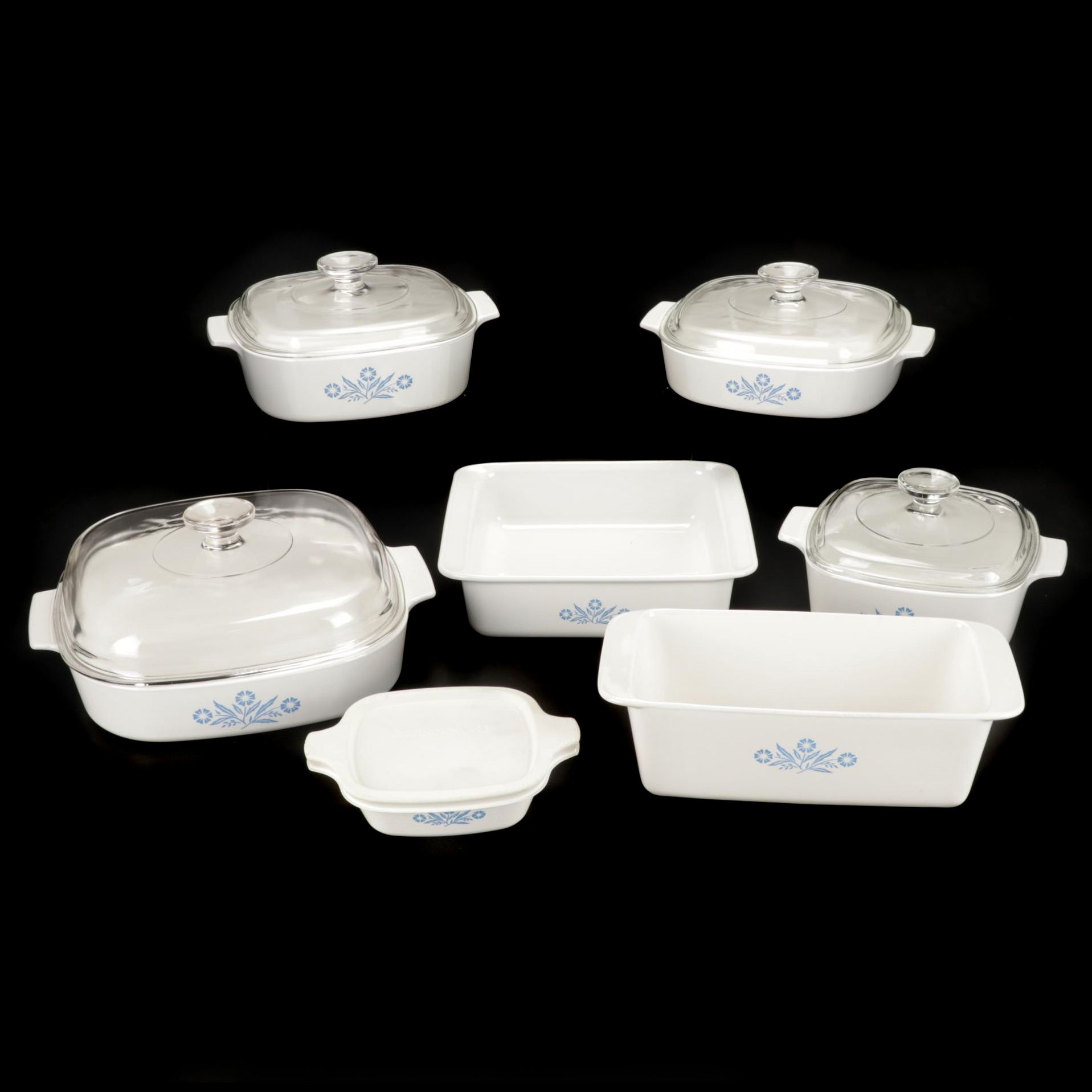 CorningWare "Cornflower" Casserole EBTH