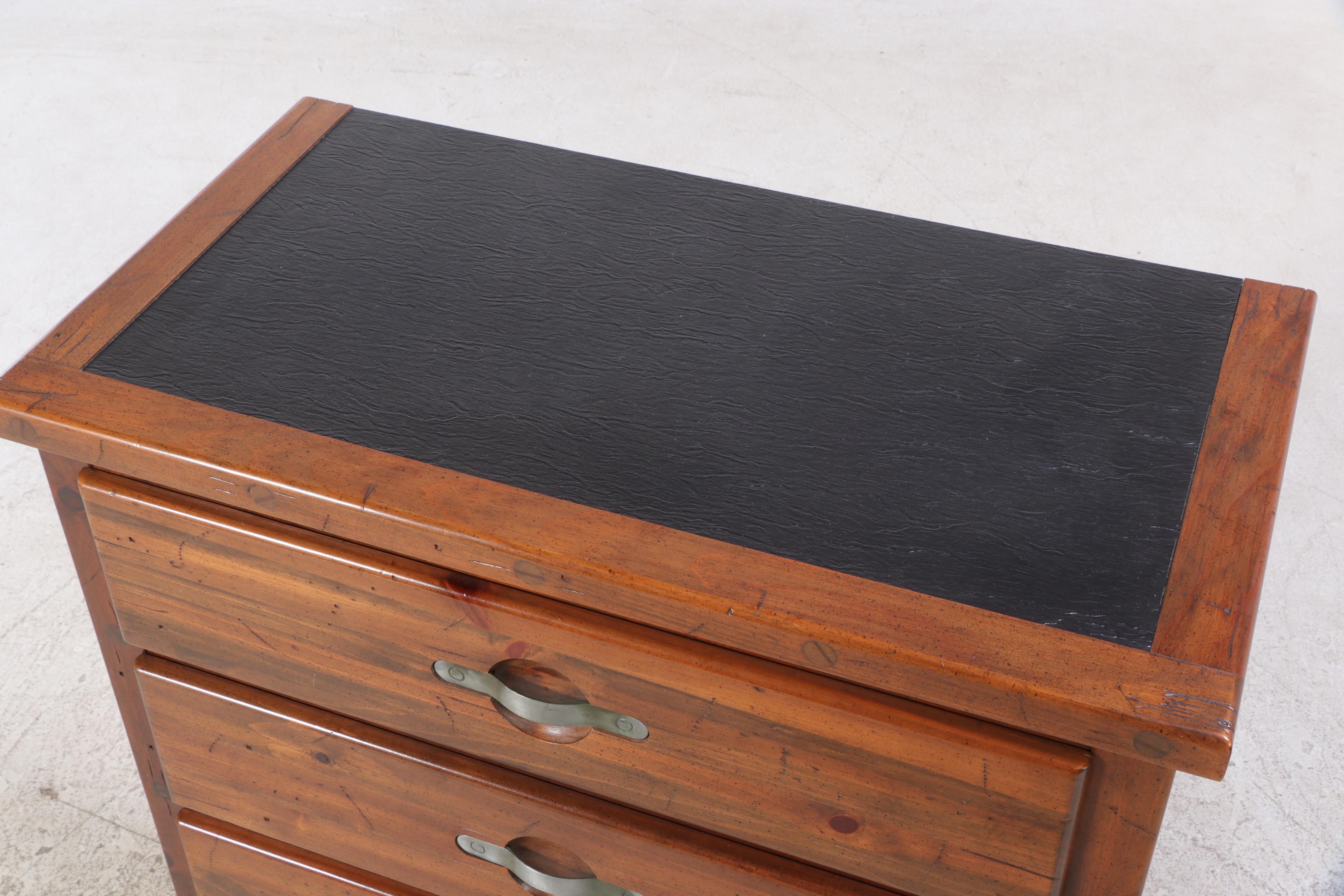 YoungHinkle Pine and Engineered Wood Dresser with Twin Headboard EBTH