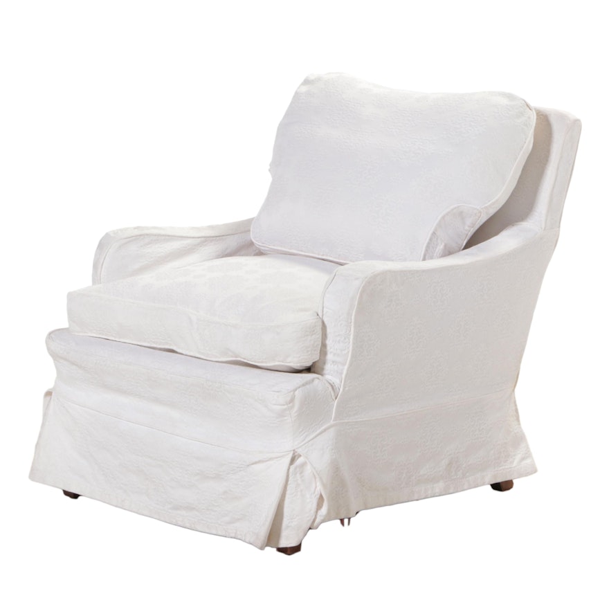 ISlip-Covered Armchair