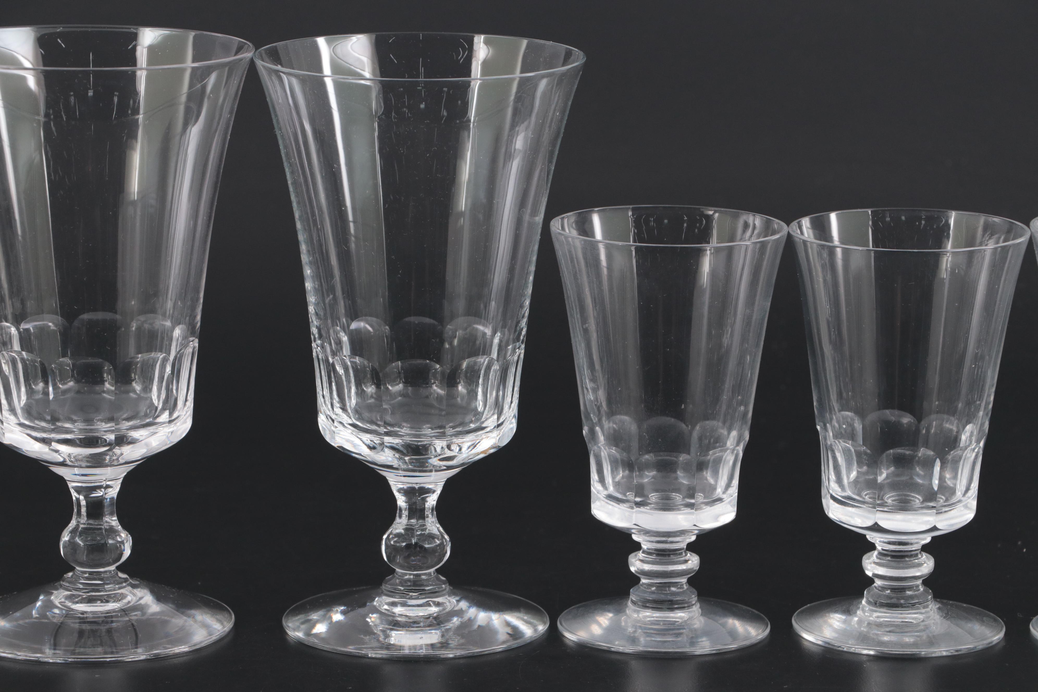 Fostoria Clear Glass Iced Tea and Juice Glasses, 19611982
