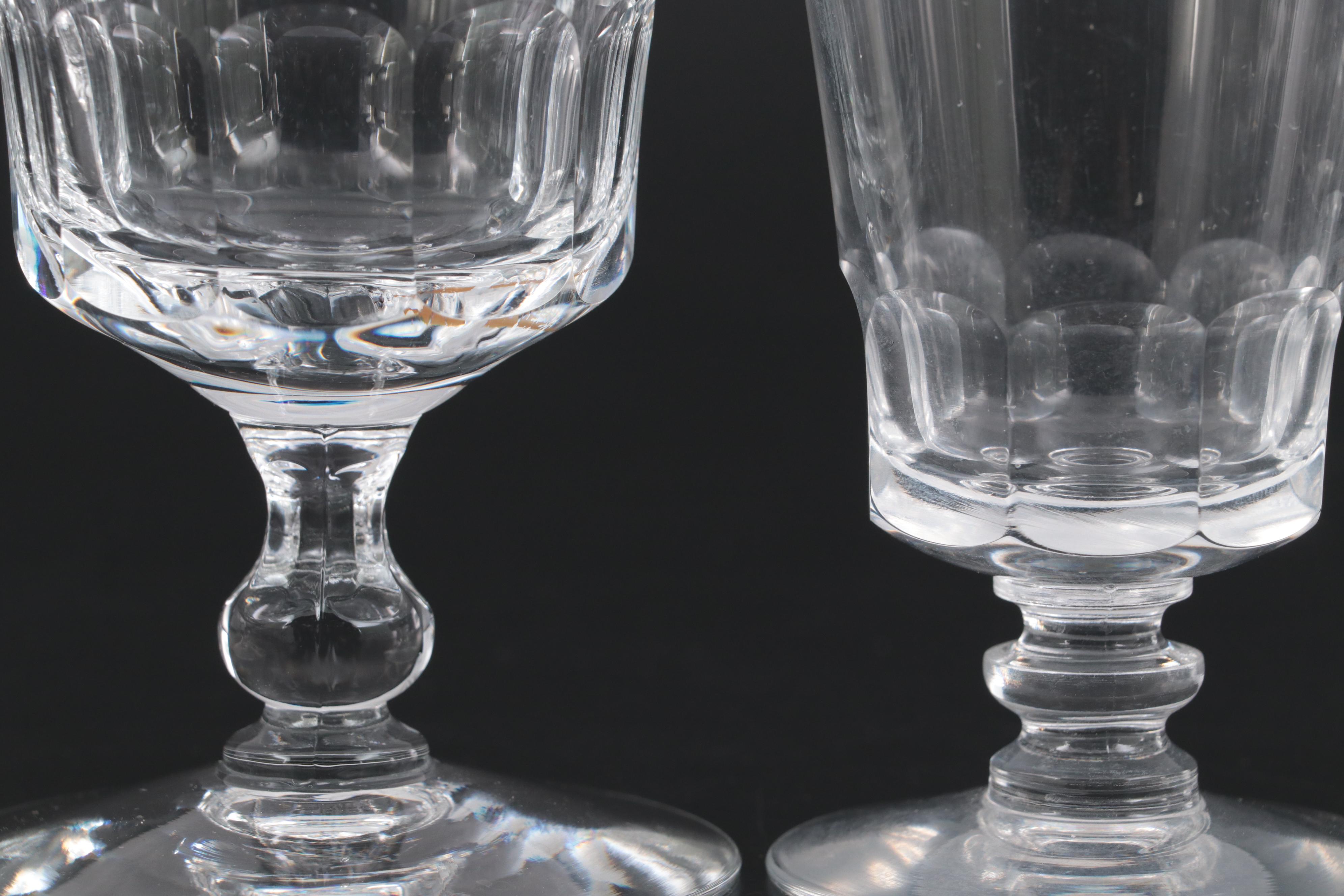 Fostoria Clear Glass Iced Tea and Juice Glasses, 19611982