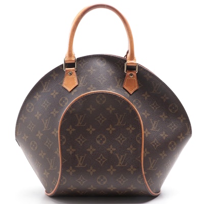 Louis Vuitton Ellipse MM Handbag in Monogram Canvas